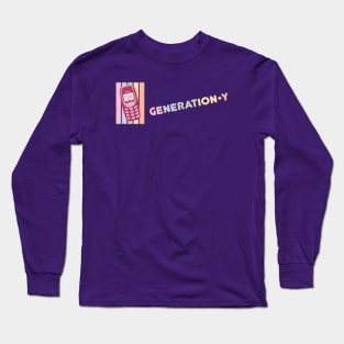 Millennial Generation Y • Mobile Phone Long Sleeve T-Shirt